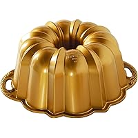 Nordic Ware Anniversary Bundt 12 Cup, Gold