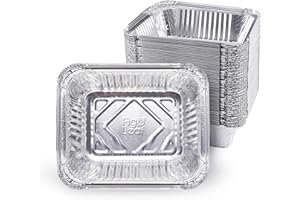 FIG & LEAF 20 Pack - Drip Pans Compatible with Napoleon BBQ Grills 62007 Grease Tray Prestige I, Prestige II, Prestige V, Prestige PRO, Rogue, Mirage, and Ultra Chef l Disposable Aluminum Foil Replacement