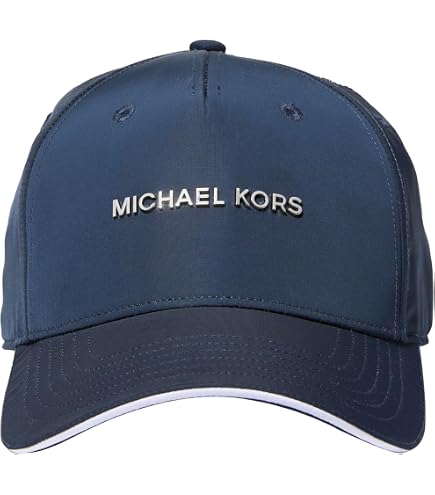MICHAEL KORS フレイドデニム キャップ Michael Kors Women's Distressed Denim Baseball Cap, Stylish Hat