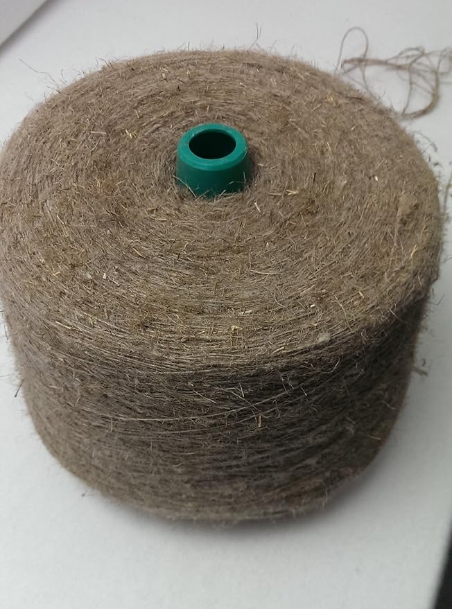 Garn-ConneXion 1 Spule Leinengarn GP 17,50 EUR/kg Zwirn Nm 2,6 ungebleicht Kettgarn Handweben Flachs