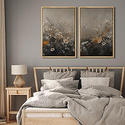 MUDECOR Framed Canvas Print Wall Art Set Neutral