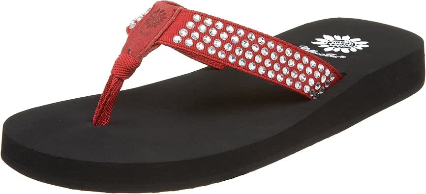 Amazon.com: Yellow Box Women's Marie Thong Sandal: Shoes