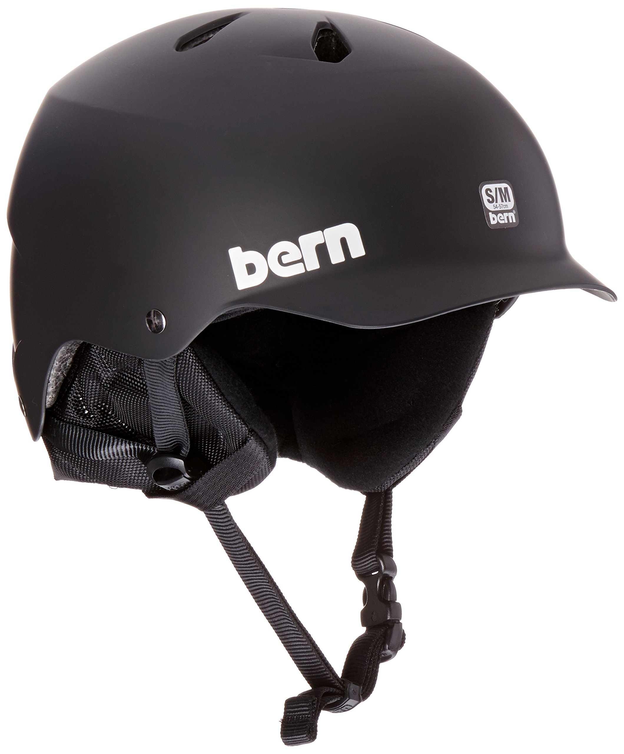 8Tracks Audio Snow Helmet Matte Black 
