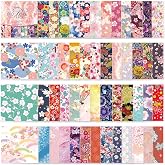 Origami Paper 50 Sheets, 6-Inch Square Double Sided Colored Craft Paper | 70GSM colorful paper,50 Vivid Pattern Origami Kit,DIY Hand Crafts,Arts Creativity,Easy to Fold,No-Fading.Japanese Sakuras