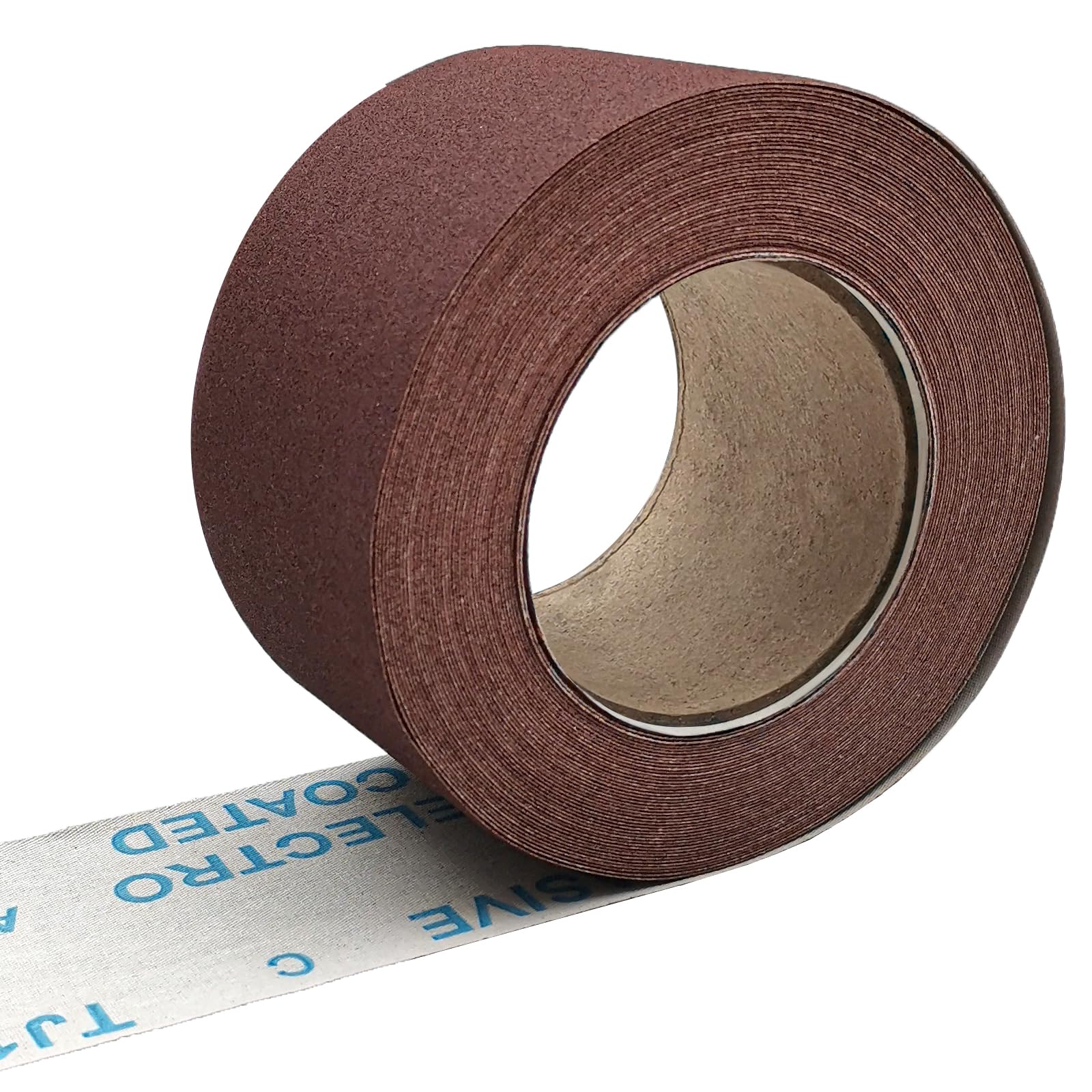 150 Grit Sandpaper Roll, 7.5cm x 15m Aluminium Oxide Emery Cloth Roll Ready-to-Cut Abrasive Sanding Paper for Sanding, Polishing and Rust Removal