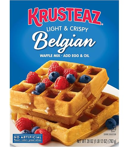 Farina Per Waffle E Pancake Golden Malted Originale – Lattina Da 33 Oz (937 Gr) - Foto 5