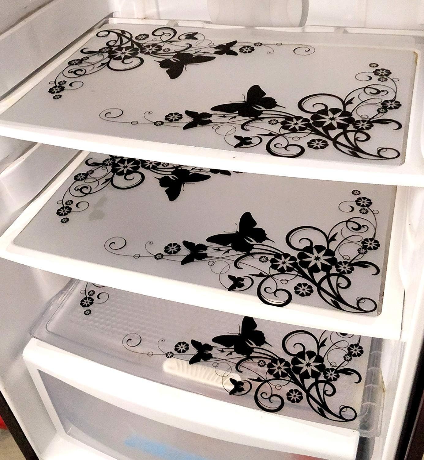 SWEET SWEAT WAIST TRIMMERSWEET SWEAT WAIST TRIMMER PVC Refrigerator Drawer Mat Set Pack of 3