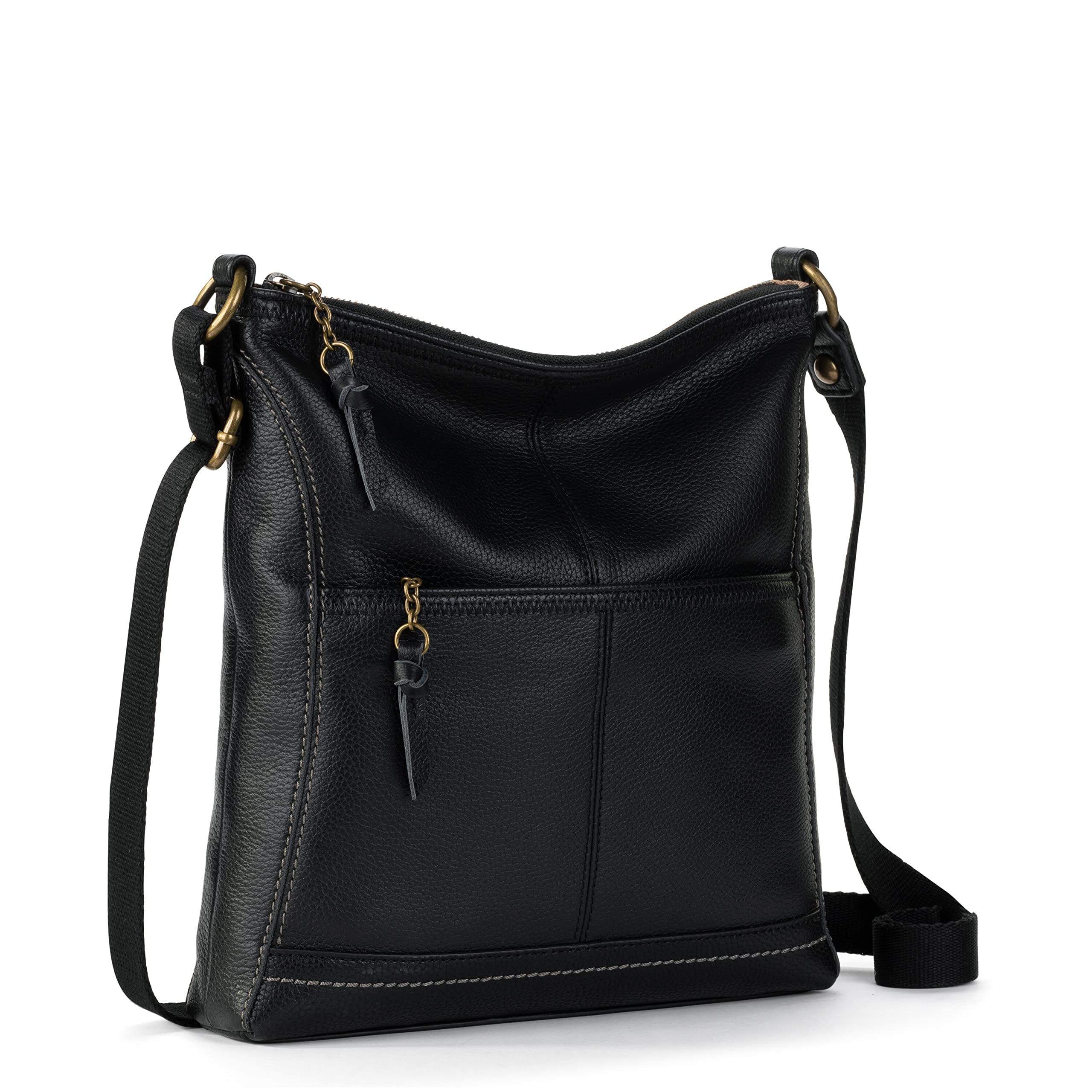 The Sak Womens Iris Crossbody in Leather Casual Purse With Adjustable Strap