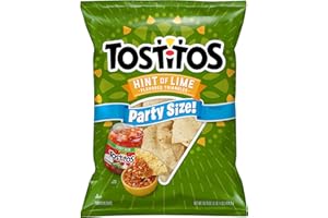 Tostitos Hint of Lime Bitesize Rounds Party Size, 17oz