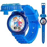 Accutime Sonic The Hedgehog Kids' SNC4020 Digital Display Quartz Blue Watch