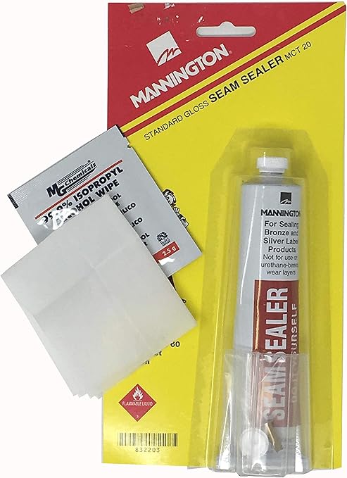 Mannington Mct 20 Standard Gloss Vinyl Flooring Seam Sealer Do It Yourself 2oz Kit Includes Seam Cleaning Wipe