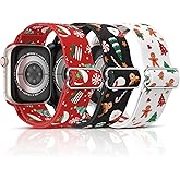 LETOID Stretchy Bands Designed for Apple Watch Band 38mm 40mm 41mm 42mm 44mm 45mm 46mm 49mm Women, Soft Nylon Elastic Strap Solo Loop Wristband for iWatch Series 11 10 9 8 7 6 5 4 3 2 1 SE Ultra