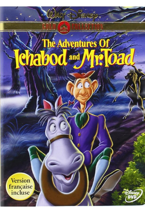 Amazon Com The Adventures Of Ichabod And Mr Toad Disney Gold Classic Collection Bing Crosby Basil Rathbone Eric Blore J Pat O Malley John Mcleish Collin Campbell Campbell Grant Claud Allister Leslie Denison
