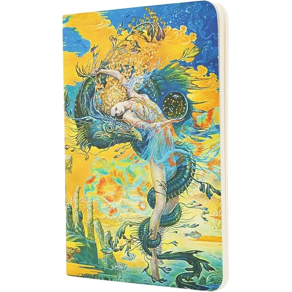 Paperblanks Cahier William Morris Danse Du Vent A5 – Geniet, 80 Pagina's, 100 G/m², Gerecycled Karton, FSC-gecertificeerd