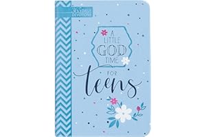 A Little God Time for Teens: 365 Daily Devotions (Faux Leather Gift Edition) – Motivational Devotions for Teen Girls, Perfect Gift for Teenage Girls, Birthdays, Holidays, and More