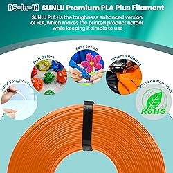 SUNLU PLA+ Filament Refills, PLA Plus 3D Printer