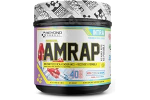 Beyond Yourself - AMRAP BCAA Endurance & Recovery Formula | 40 Servings | 7.2g BCAAs in Optimal 4:1:1 Ratio with added L-Carn