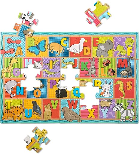 melissa and doug alphabet giant floor puzzle