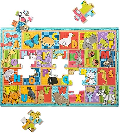 melissa and doug abc floor puzzle