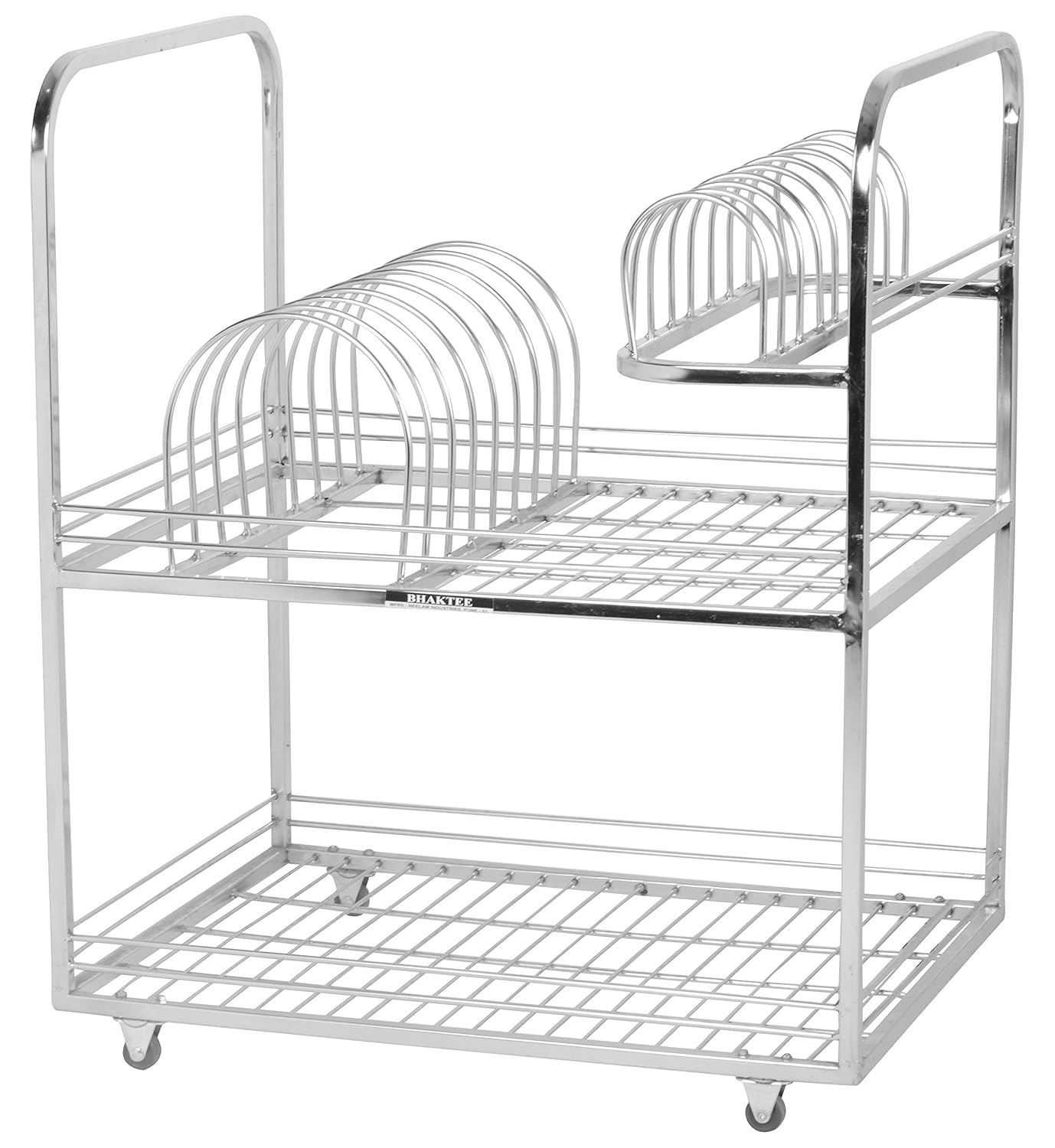 Buy BHAKTEE Stainless Steel Utensil/Kitchen Trolley Plate Cutlery