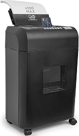 Duronic PS609 Cross Cut Shredder 9 Sheet 4x10mm 17L Auto Feed 100 Sheets