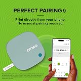 Dymo LetraTag 200B Bluetooth Label Maker Daydream Blue 160 DPI 7 mm/sec view 4
