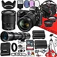 Nikon Z6 II Mirrorless Camera with NIKKOR Z 24-70mm f/4 S and 420-800mm f/8.3 HD Telephoto Zoom Lens + 64GB Memory + Extra Battery + Slave Flash + Filters + Tripod + More (33pc Bundle) (Renewed)