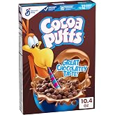 Cocoa Puffs, Chocolatey Breakfast Cereal, Made with Whole Grain, 10.4 oz | 16g Whole Grain, 12 Vitamins &amp; Minerals, Good Source of Calcium, Great for Trail Mix or Ice Cream