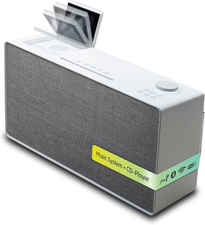 Pure Evoke Home All-in-One Stereo System DAB FM Internet Radio CD Bluetooth