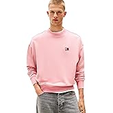 Tommy Jeans Men's Medium Weight Crewneck Sweatshirt with Embroidered Logo