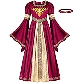 ReliBeauty Medieval Princess Costume for Girls