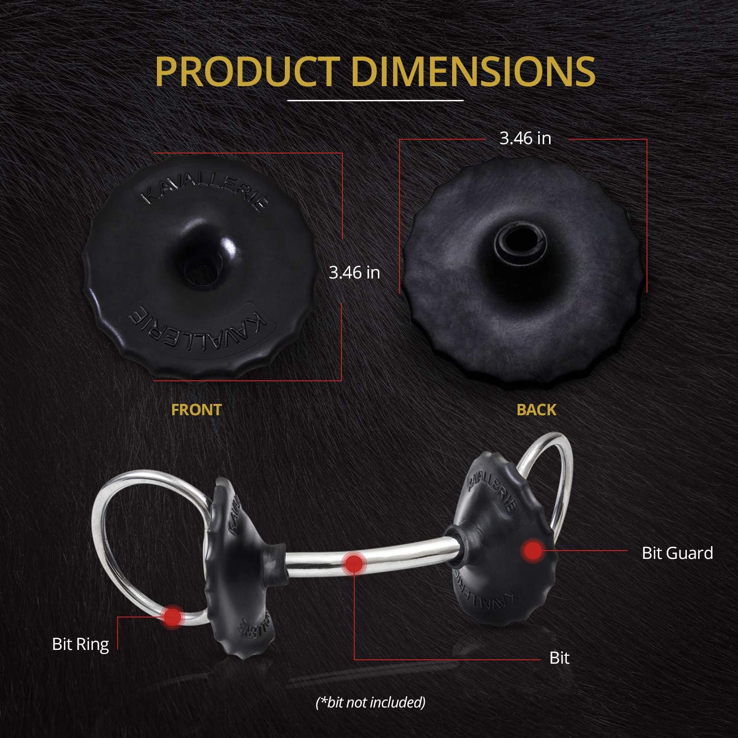 Soft and Flexible Rubber Bit Guards with Gel Contour Prevents Injuries