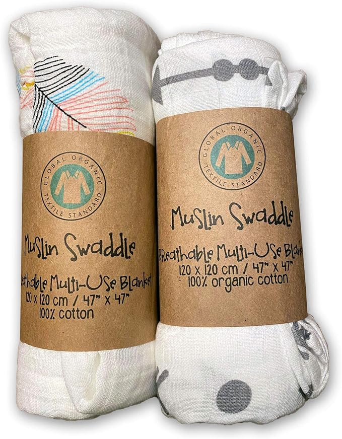 organic muslin wraps