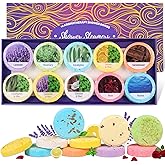 10 Pack Shower Steamers Aromatherapy, Shower Bombs with Natural Essential Oils Self Care & Relaxation Gifts for Mother’s Day Women Her Birthday (Long Lasting Scent)