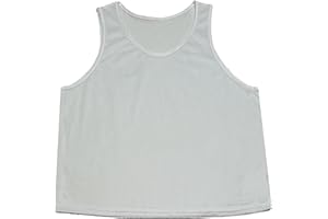Tych3L Scrimmage Training Vest Kids Youth Adult Soccer Practice Jersey Athletic Pinnies (6 & 12 Pack)