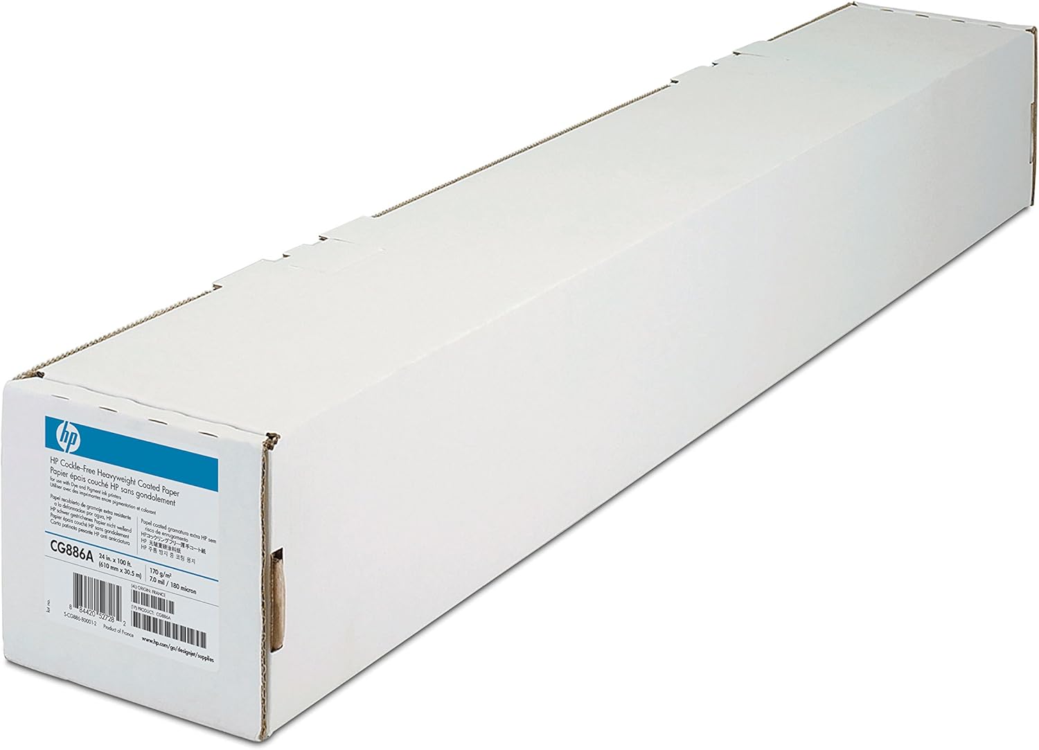 Amazon Com Hp Heavyweight Coated Paper Cockle Free 61 Cm 24 Inch