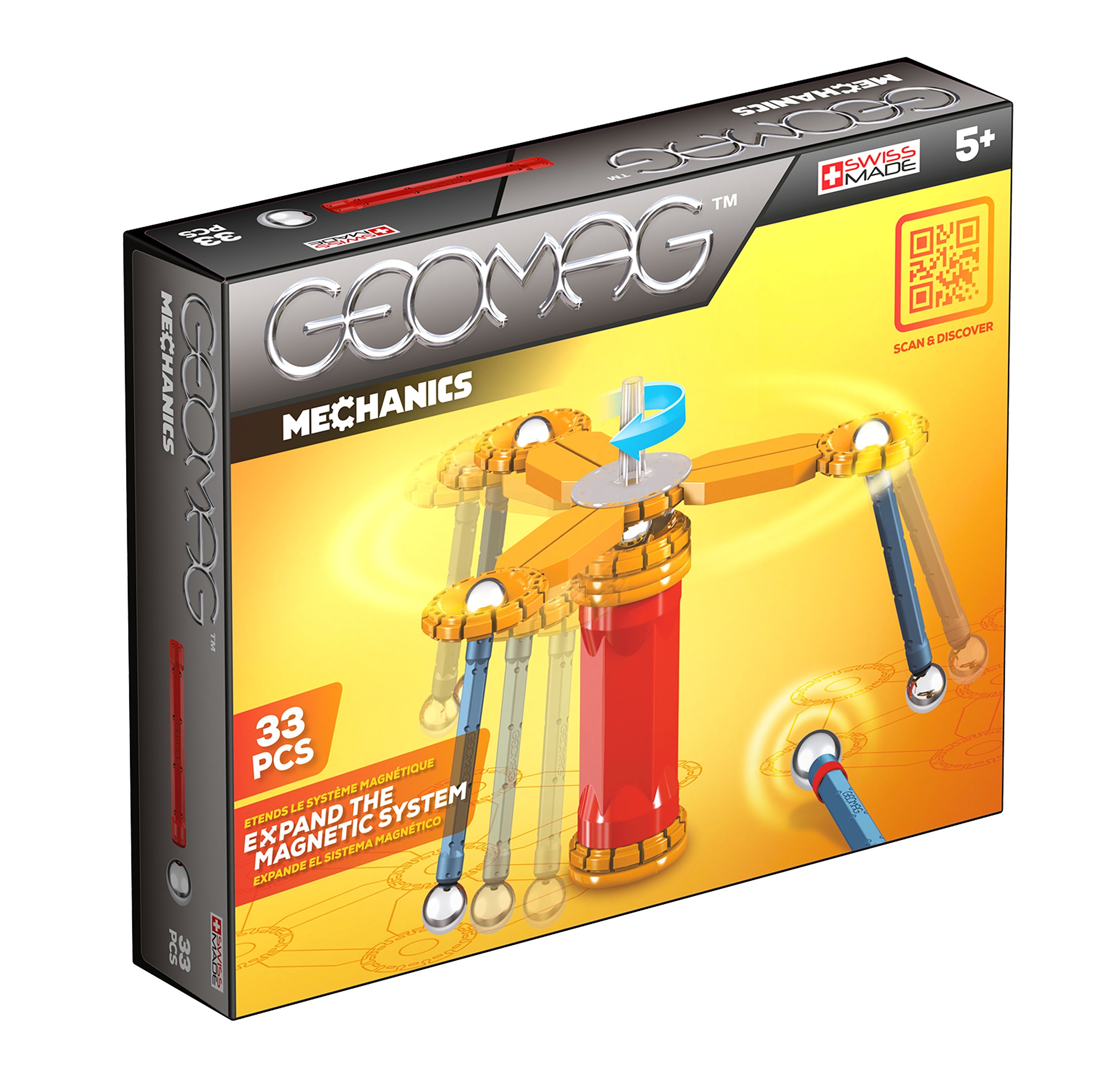 Geomag- Mechanics, 33 Pieces, PF.530.720.00
