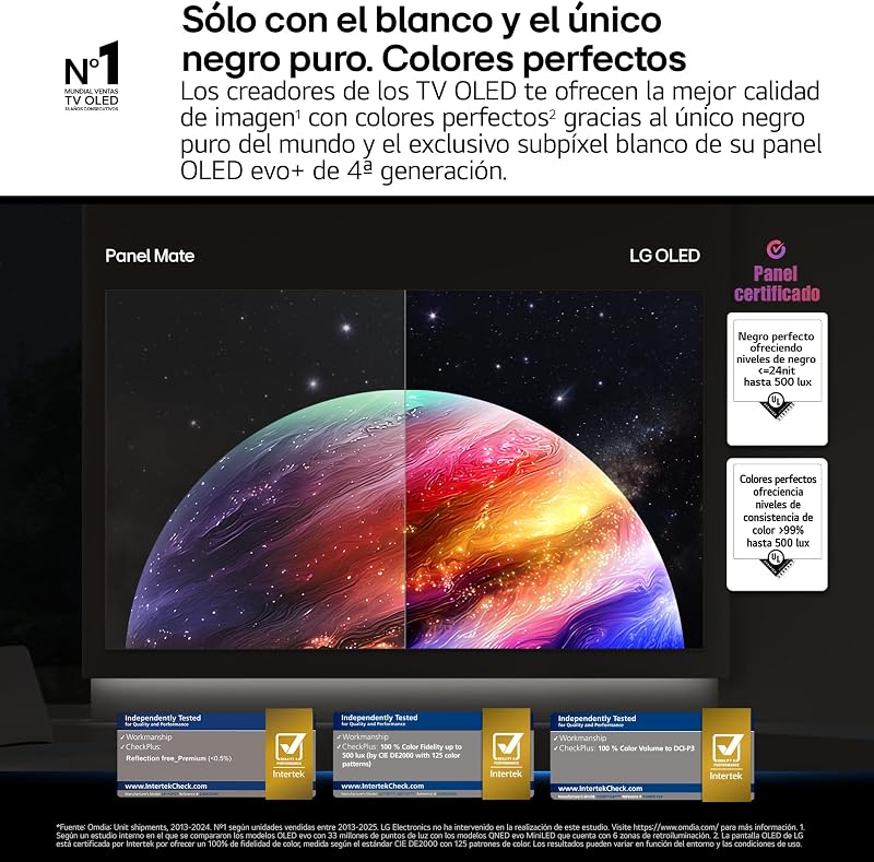 OLED83G64LW - Smart TV OLED EVO AI 83" 4K sem reflexo, 2026