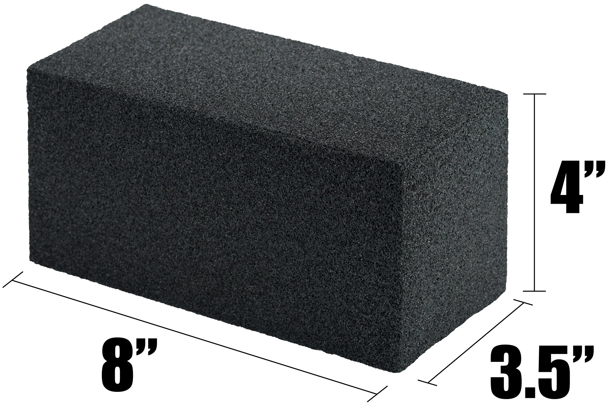 Heavy Duty Grill Cleaning Brick 1 Pack. Commercial Grade Pumice Stone