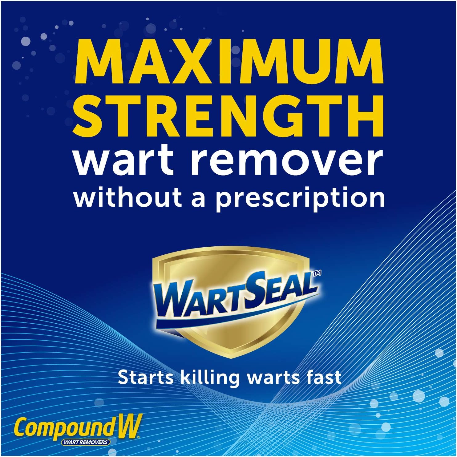 Compound W Maximum Strength Fast Acting Gel Wart Remover, 0.25 oz: Health & Personal Care