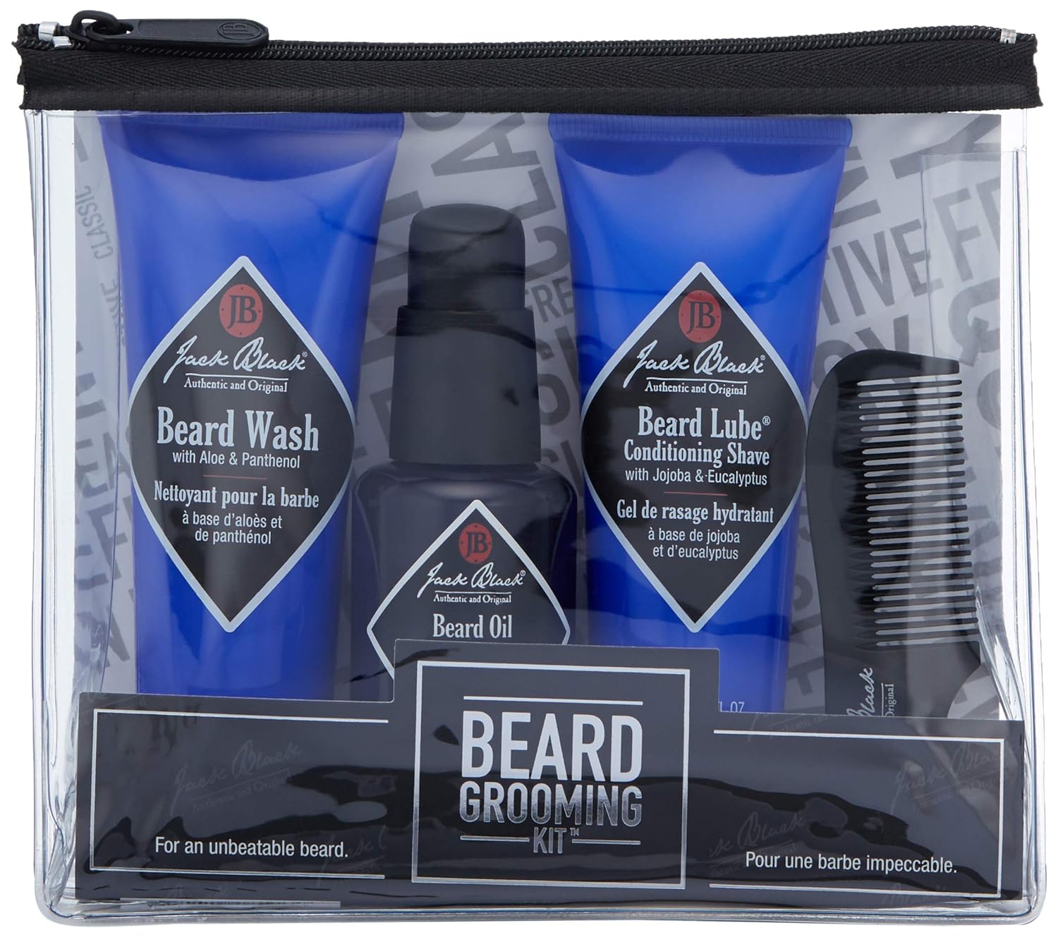 afro beard grooming kit