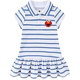 Sesame Street Elmo Abby Cadabby Baby Girls Tennis Dress for Infant and Toddler