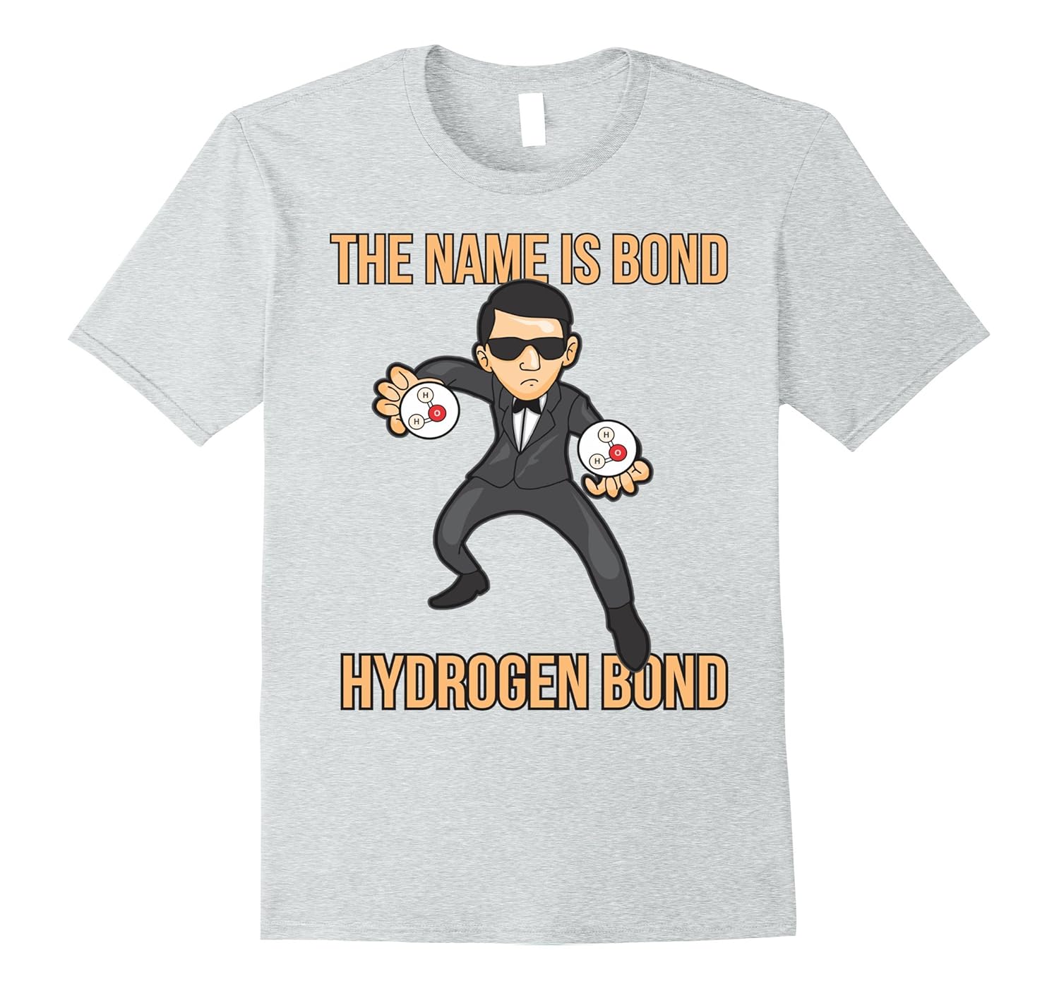 The Name Is Bond, Hydrogen Bond Tshirt Chemistry Joke TeeArt Artvinatee