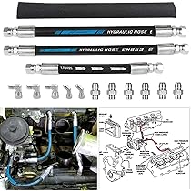 High Pressure Oil Pump HPOP Hoses 