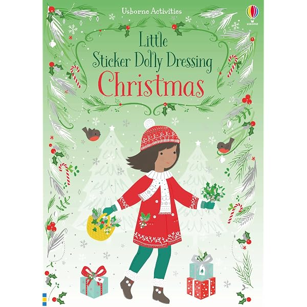 Little Sticker Dolly Dressing Christmas: Fiona Watt: 9781474989084 Books