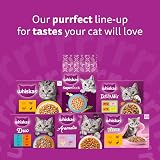 Whiskas Senior 11+ Wet Cat Food in Jelly 12x85g Fish Favourites Pack of 4 view 9