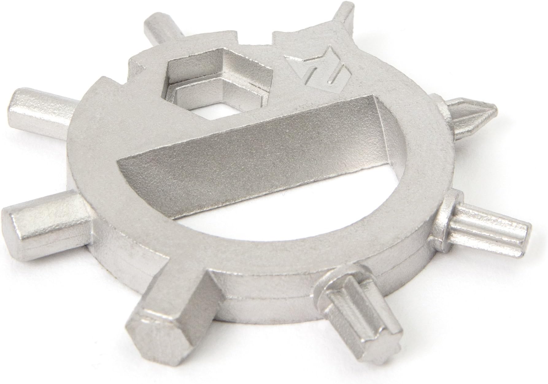 ZOFOX Octo-Key | Multifunction Tool in Stainless Steel 304 | 13-in-1 | Pocket Tool in Gift Wrap | for Camping - Mountain Biking - Hiking - Survival