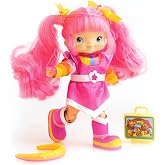 The Loyal Subjects Rainbow Brite 5.5-inch Tickled Pink Poseable Fashion Doll with 4 Surprise Reveal Accessories