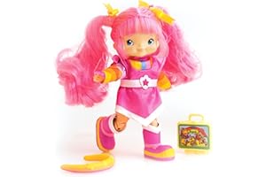 THE LOYAL SUBJECTS Rainbow Brite 5.5-inch Tickled Pink Poseable Fashion Doll with 4 Surprise Reveal Accessories