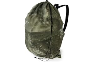 GUGULUZA Mesh Decoy Bags, Green/Camo Duck Decoy Bag for Goose/Turkey/Waterfowl/Pigeon, Light Weight Carrying Storage Backpack for Hunting